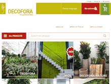 Tablet Screenshot of decofora.com